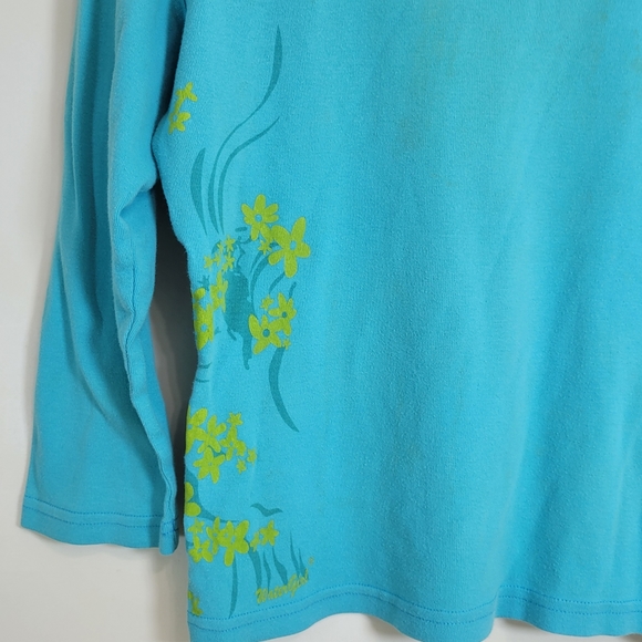 Water Girl Long Sleeve Shirt Top - Sales Rep Sample - Size Medium *See Pictures* - Picture 5 of 12